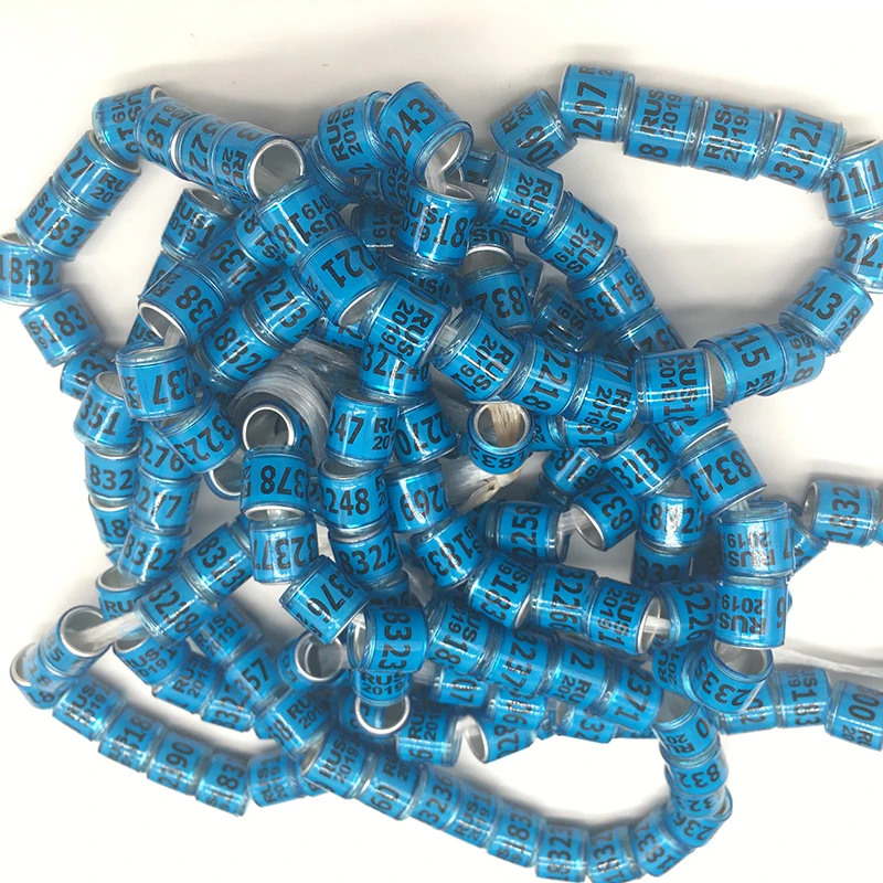 2019 Aluminium&plastic pigeon rings RUS yellow blue green red bird foot ring Russia pigeon ring
2019 Aluminium&plastic pigeon rings RUS yellow blue green red bird foot ring Russia pigeon ring