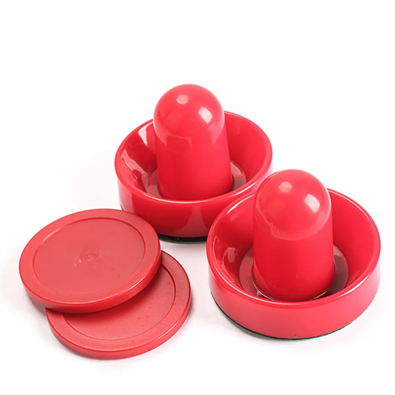 High 2 Pcs/Set 75mm Air Hockey Table Felt Pusher With 63mm Puck Mallet Goalies DOG88
High 2 Pcs/Set 75mm Air Hockey Table Felt Pusher With 63mm Puck Mallet Goalies DOG88