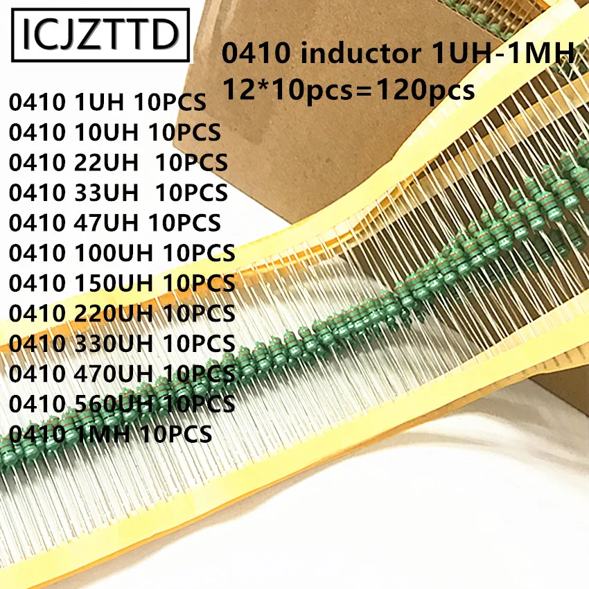 0410 inductor 1UH-1MH 12values*10pcs=120pcs 0.5W 1/2W NEW component sample Assorted kit 1UH 10UH 22UH 33UH 47UH 100UH 150UH 1MH
0410 inductor 1UH-1MH 12values*10pcs=120pcs 0.5W 1/2W NEW component sample Assorted kit 1UH 10UH 22UH 33UH 47UH 100UH 150UH 1MH