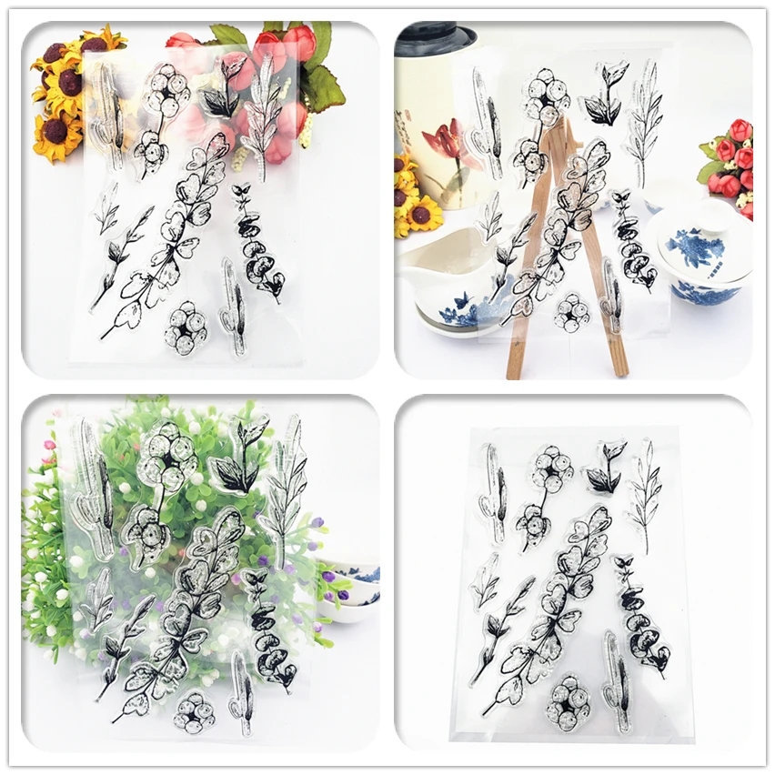 New Flowers Leaves Stamp Transparent Clear Stamps Silicone Seal for DIY Scrapbooking Card Making Photo Album Decoration Crafts
New Flowers Leaves Stamp Transparent Clear Stamps Silicone Seal for DIY Scrapbooking Card Making Photo Album Decoration Crafts