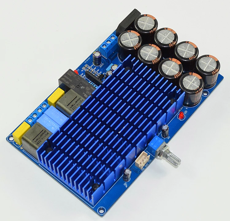 TDA8954 High Power Class D Two-channel HIFi Digital Fever Power Amplifier Board 210W+210W
TDA8954 High Power Class D Two-channel HIFi Digital Fever Power Amplifier Board 210W+210W