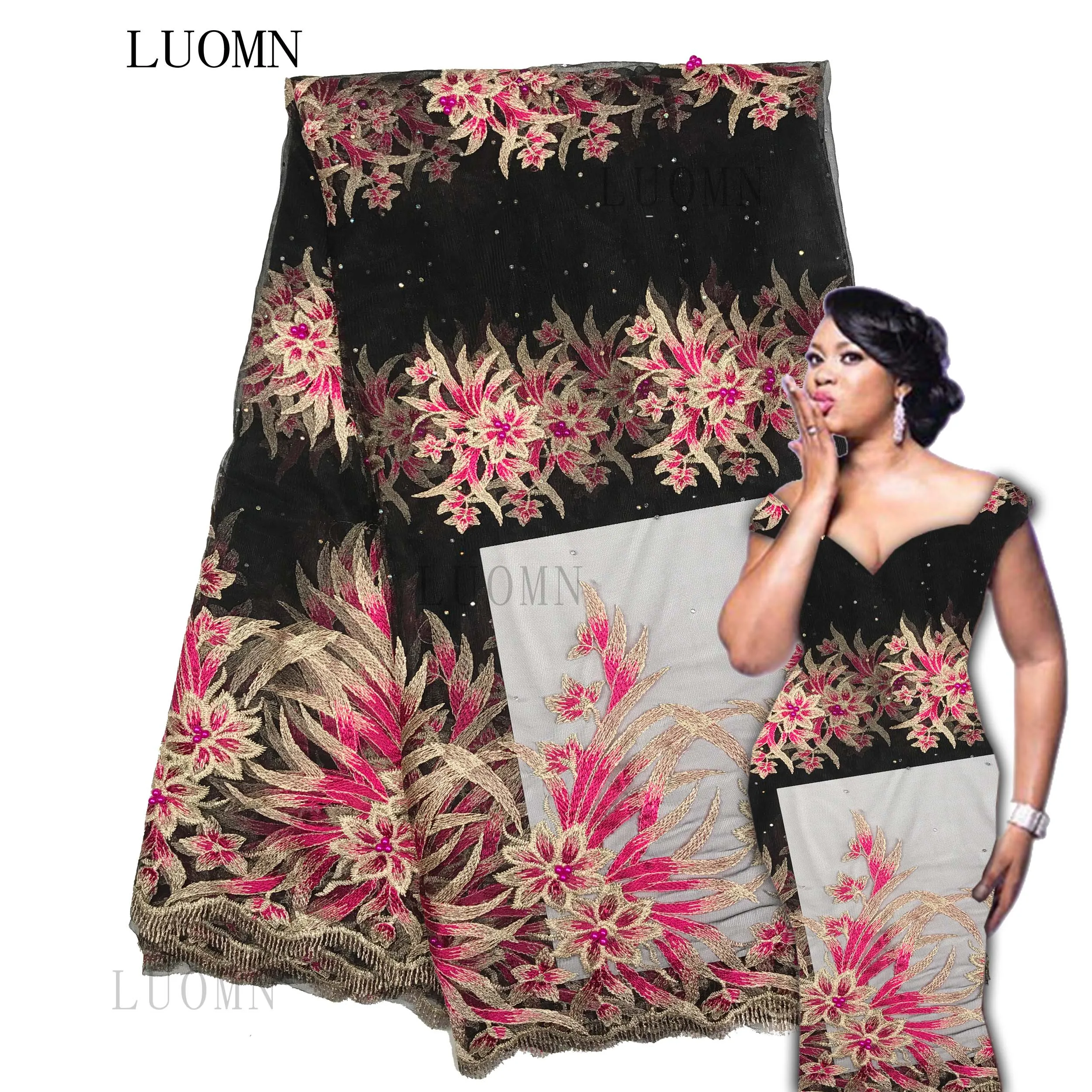 Hot selling african Tulle lace fabric high quality best gold nigerian lace fabric for big red Embroidery Swiss voile lace B38-1
Hot selling african Tulle lace fabric high quality best gold nigerian lace fabric for big red Embroidery Swiss voile lace B38-1