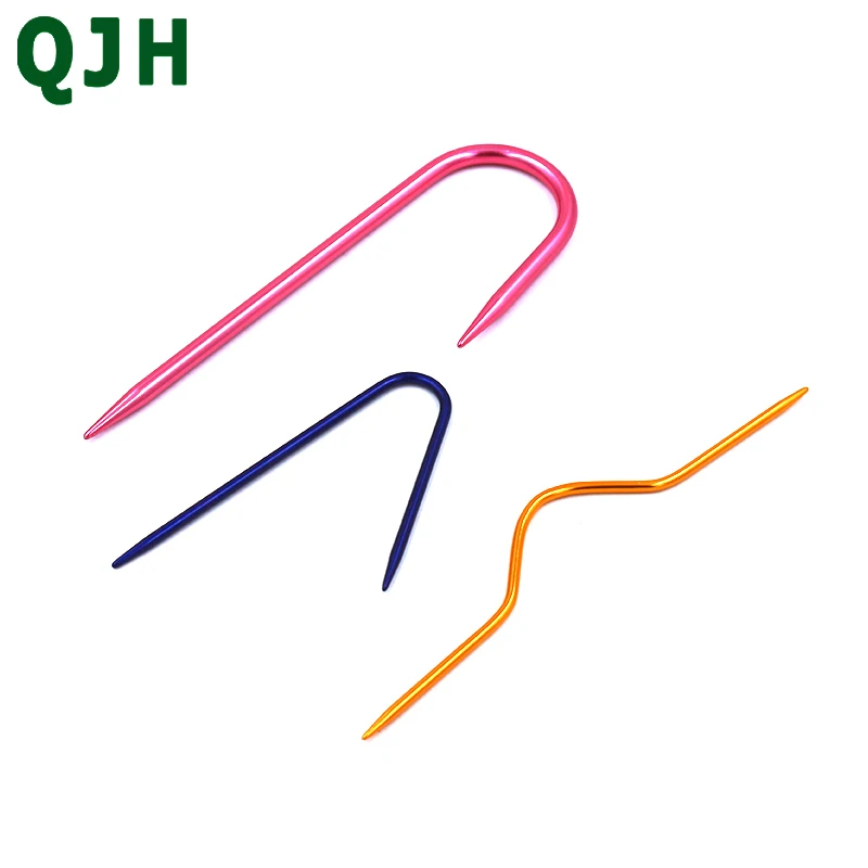 3pcs stainless steel Crochet Hook Knitting Needles Sweater Muffler Weaving tools Crooked Twist Curved needle Craft DIY Tool
3pcs stainless steel Crochet Hook Knitting Needles Sweater Muffler Weaving tools Crooked Twist Curved needle Craft DIY Tool