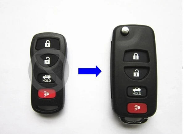 New ! 4 Buttons Modified Flip Remote Key Shell For Nissan Tiida Sylphy Key Case 3+1 Buttons Blanks
New ! 4 Buttons Modified Flip Remote Key Shell For Nissan Tiida Sylphy Key Case 3+1 Buttons Blanks