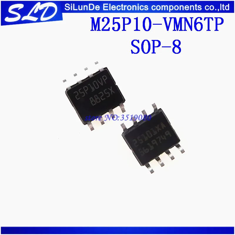 Free Shipping 20pcs/lot M25P10-AVMN6TP M25P10-VMN6TP 25P10VP M25P10 SOP8 new and original in stock
Free Shipping 20pcs/lot M25P10-AVMN6TP M25P10-VMN6TP 25P10VP M25P10 SOP8 new and original in stock