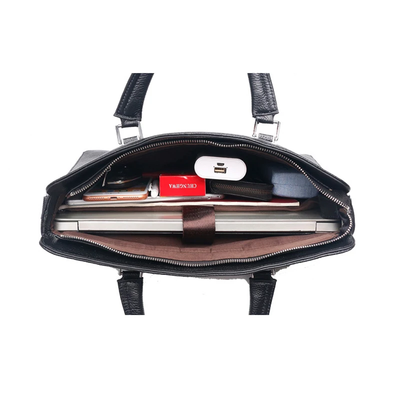 2018 New Luxury 100% Cow Genuine Leather Business Men's Briefcase Male Shoulder Bag Men's Messenger Bag Tote Computer Handbag
2018 New Luxury 100% Cow Genuine Leather Business Men's Briefcase Male Shoulder Bag Men's Messenger Bag Tote Computer Handbag