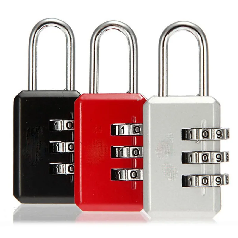 Nice 3 Digit Dial Combination Code Number Lock Padlock For Luggage Zipper Bag Backpack Handbag Suitcase Drawer Random colors 1PC
Nice 3 Digit Dial Combination Code Number Lock Padlock For Luggage Zipper Bag Backpack Handbag Suitcase Drawer Random colors 1PC