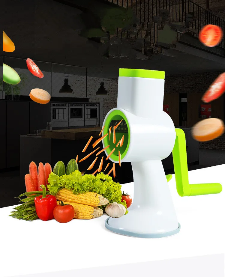 1PC Manual Slicer Vegetable Cutter with 3 Stainless Steel Blades Onions Potato Carrot Grater Slicer Kitchen Tools OK 0522
1PC Manual Slicer Vegetable Cutter with 3 Stainless Steel Blades Onions Potato Carrot Grater Slicer Kitchen Tools OK 0522
