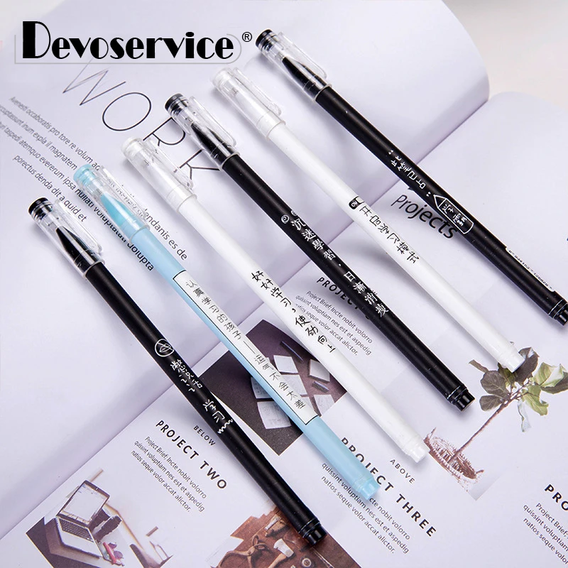 5Pcs/Pack Cute Kawaii Gel Pen With Creative Words Black Ink 0.5mm Signature Pen Stationery For Students Office School Supplies
5Pcs/Pack Cute Kawaii Gel Pen With Creative Words Black Ink 0.5mm Signature Pen Stationery For Students Office School Supplies