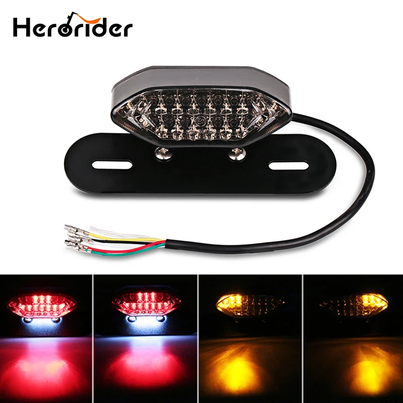 Motorcycle LED Tail Turn Signal Lights Integrated Tail Brake Stop Running License Lamp Bulb Motorcycle Tail Turn Signal 3 Colors
Motorcycle LED Tail Turn Signal Lights Integrated Tail Brake Stop Running License Lamp Bulb Motorcycle Tail Turn Signal 3 Colors