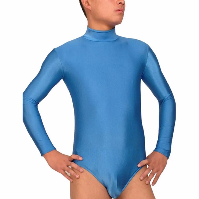 ICOSTUMES Mens Long Sleeve Mock Neck Leotard Spandex Lycra Bodysuit Dance Costumes Suit Dancewear
ICOSTUMES Mens Long Sleeve Mock Neck Leotard Spandex Lycra Bodysuit Dance Costumes Suit Dancewear