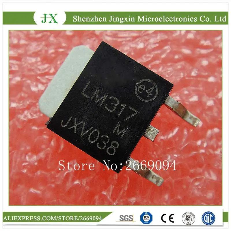 Регулируемый Трехконтактный регулятор LM317 LM317M LM317DT TO-100 TO252 DPAK SMD, 252 шт.
Регулируемый Трехконтактный регулятор LM317 LM317M LM317DT TO-100 TO252 DPAK SMD, 252 шт.