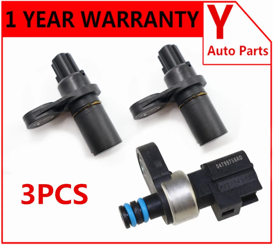 Set of 3PCS SPEED SENSOR 45RFE 545RFE 68RFE For 99-UP Dodge Jeep Chrysler 04799758AD
Set of 3PCS SPEED SENSOR 45RFE 545RFE 68RFE For 99-UP Dodge Jeep Chrysler 04799758AD