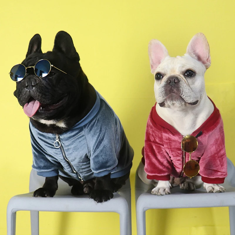 Winter French Bulldog Thick Jacket Pet Dog Clothes for Small Dogs Clothing Chihuahua Warm Sweater Pug Costume Roupa Para S-2XL 
Winter French Bulldog Thick Jacket Pet Dog Clothes for Small Dogs Clothing Chihuahua Warm Sweater Pug Costume Roupa Para S-2XL