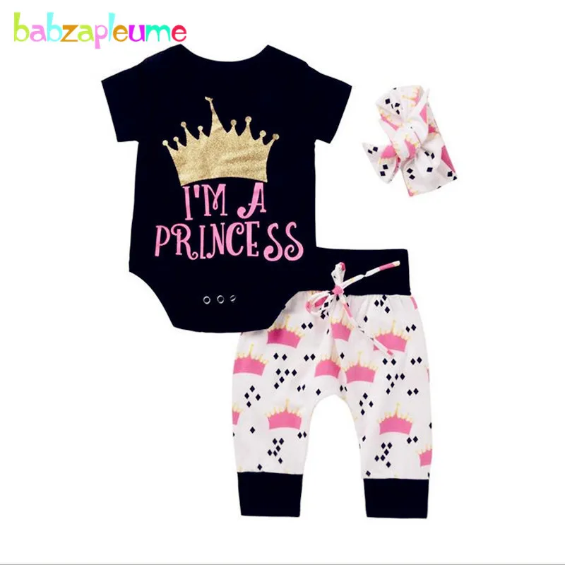 Newborn Girls Kidswear Princess Costume Baby Jumpsuit+Pant 3PCS/Set Infant Girls Clothing Child Romper Toddler girls outfit A253
Newborn Girls Kidswear Princess Costume Baby Jumpsuit+Pant 3PCS/Set Infant Girls Clothing Child Romper Toddler girls outfit A253