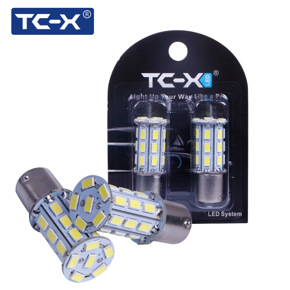 TC-X 2pcs P21W LED 1156 BA15S LED Bulbs Canbus Car Turn Signal Reverse Brake Light R5W 5730 SMD LEDs 12V Automobiles DRL Lamp
TC-X 2pcs P21W LED 1156 BA15S LED Bulbs Canbus Car Turn Signal Reverse Brake Light R5W 5730 SMD LEDs 12V Automobiles DRL Lamp