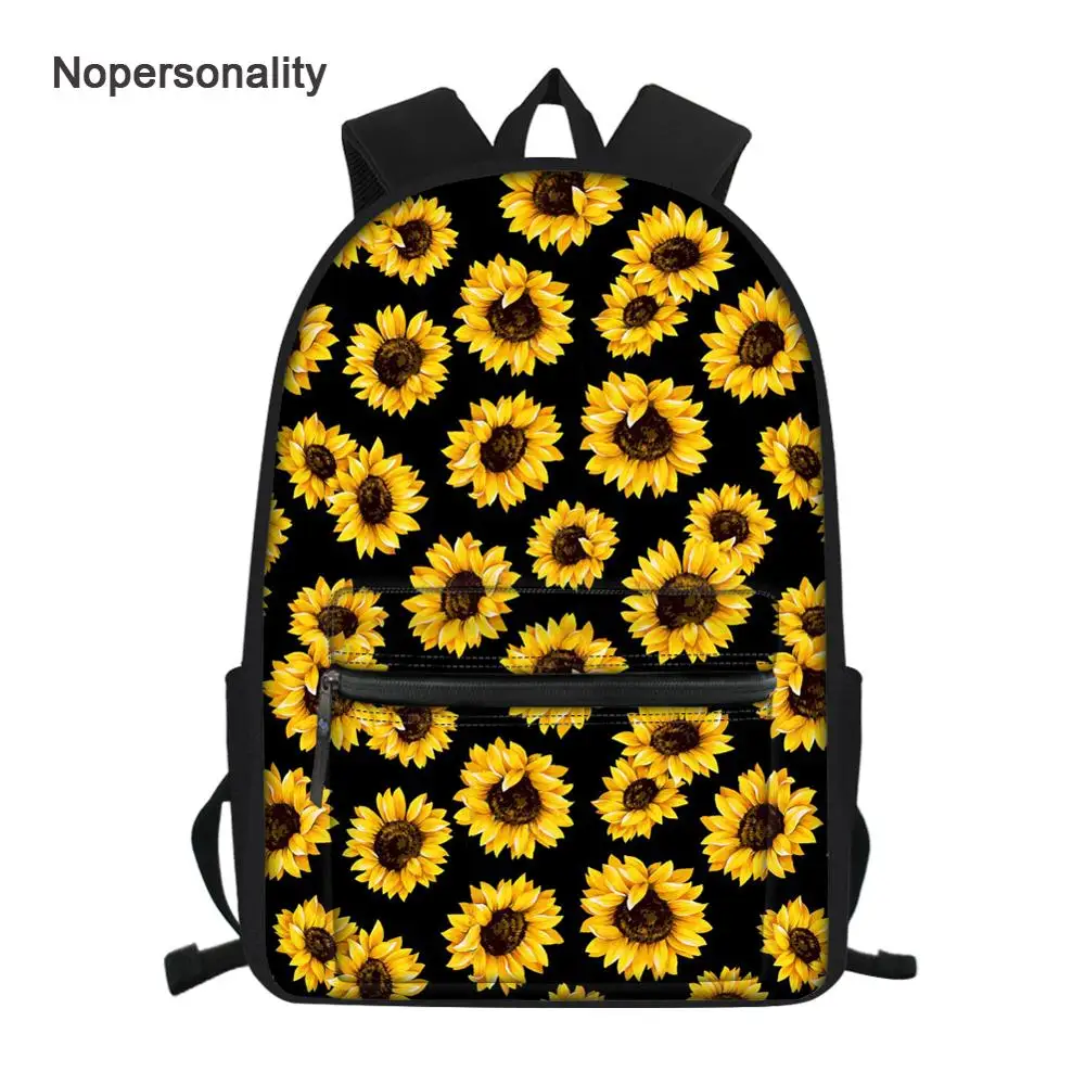 Nopersonality Pretty Sunflower Print Girls School Bag Unique Teenager Girls School Bookbags Junior Primary Student Schoolbags
Nopersonality Pretty Sunflower Print Girls School Bag Unique Teenager Girls School Bookbags Junior Primary Student Schoolbags