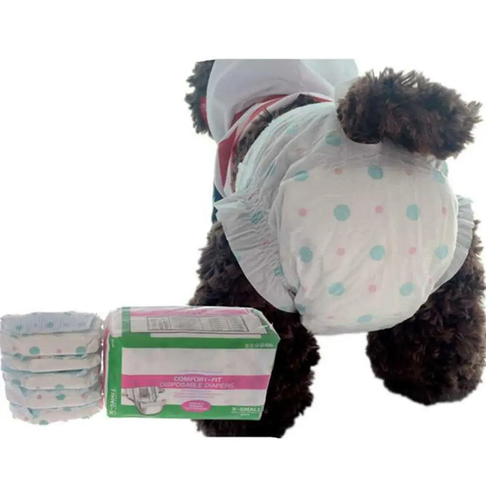 Pet diaper 10Pcs/Lot Disposable Pet Dog Physiological Pants Sanitary Nappy Underwear Diaper dog Menstrual pants pet products
Pet diaper 10Pcs/Lot Disposable Pet Dog Physiological Pants Sanitary Nappy Underwear Diaper dog Menstrual pants pet products