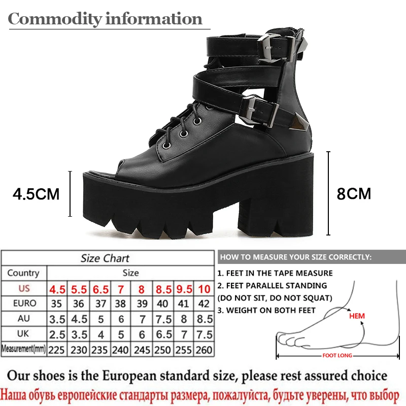 Gdgydh Open Toe Summer Boots Shoes Women Platform Shoes 2021 New Fashion Buckle Strap Black Leather Female Footwear Chunky Heels
Gdgydh Open Toe Summer Boots Shoes Women Platform Shoes 2021 New Fashion Buckle Strap Black Leather Female Footwear Chunky Heels
