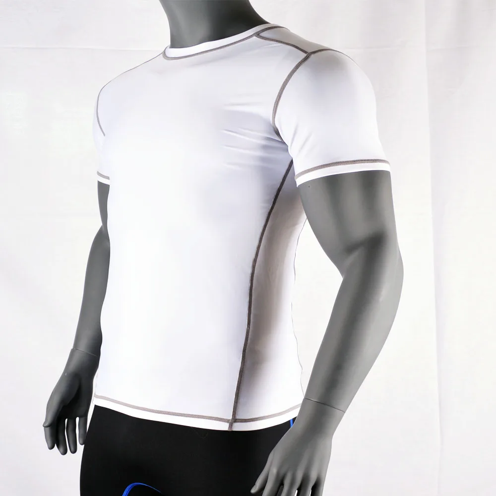 Мужские тренировочные компрессионные колготки из лайкры для бокса|shirt crossfit|shirt