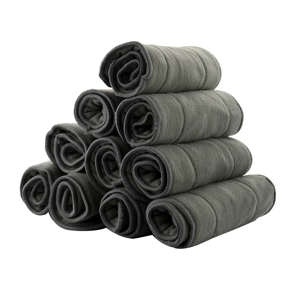 10PCS/lot Reusable Washable Inserts Boosters Liners For Real Pocket Cloth Nappy Diaper Cover Wrap Insert bamboo charcoal insert
10PCS/lot Reusable Washable Inserts Boosters Liners For Real Pocket Cloth Nappy Diaper Cover Wrap Insert bamboo charcoal insert