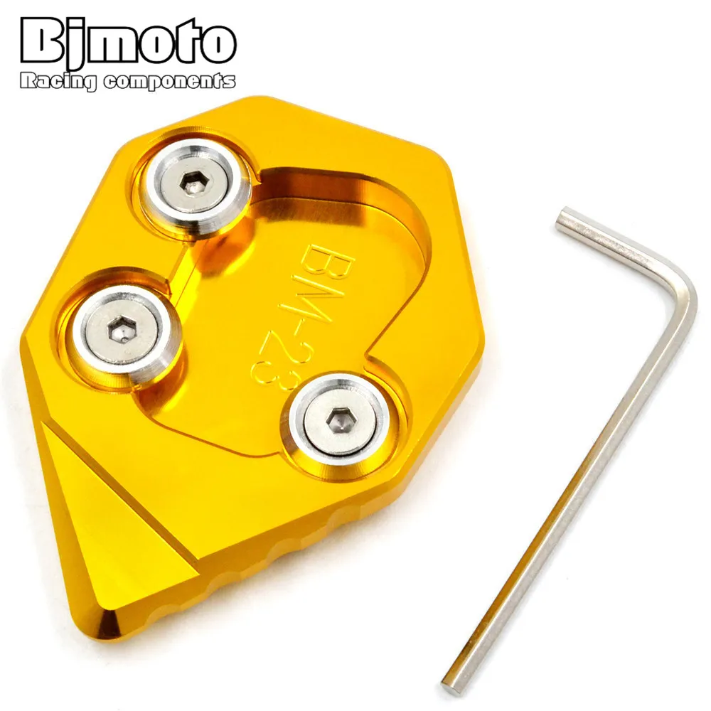 BJMOTO Motorcycle Part S 1000 RR Kickstand Sidestand Enlarger Pad For BMW S1000RR 2015 -2016 Side Stand Extension Plate
BJMOTO Motorcycle Part S 1000 RR Kickstand Sidestand Enlarger Pad For BMW S1000RR 2015 -2016 Side Stand Extension Plate