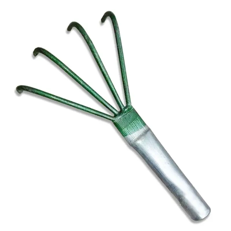 NEW Products Agricultural Carbon Steel Four-toothed Tines Rake Small Handle Peanut Lawn Leaf Tweezers Garden Tools Dropshipping
NEW Products Agricultural Carbon Steel Four-toothed Tines Rake Small Handle Peanut Lawn Leaf Tweezers Garden Tools Dropshipping
