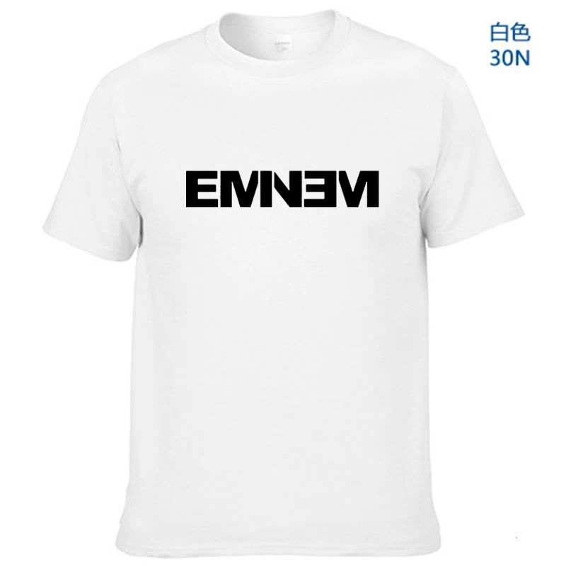Модная футболка EMINEM мужская одежда от Noah хлопковая для скейтбординга летняя