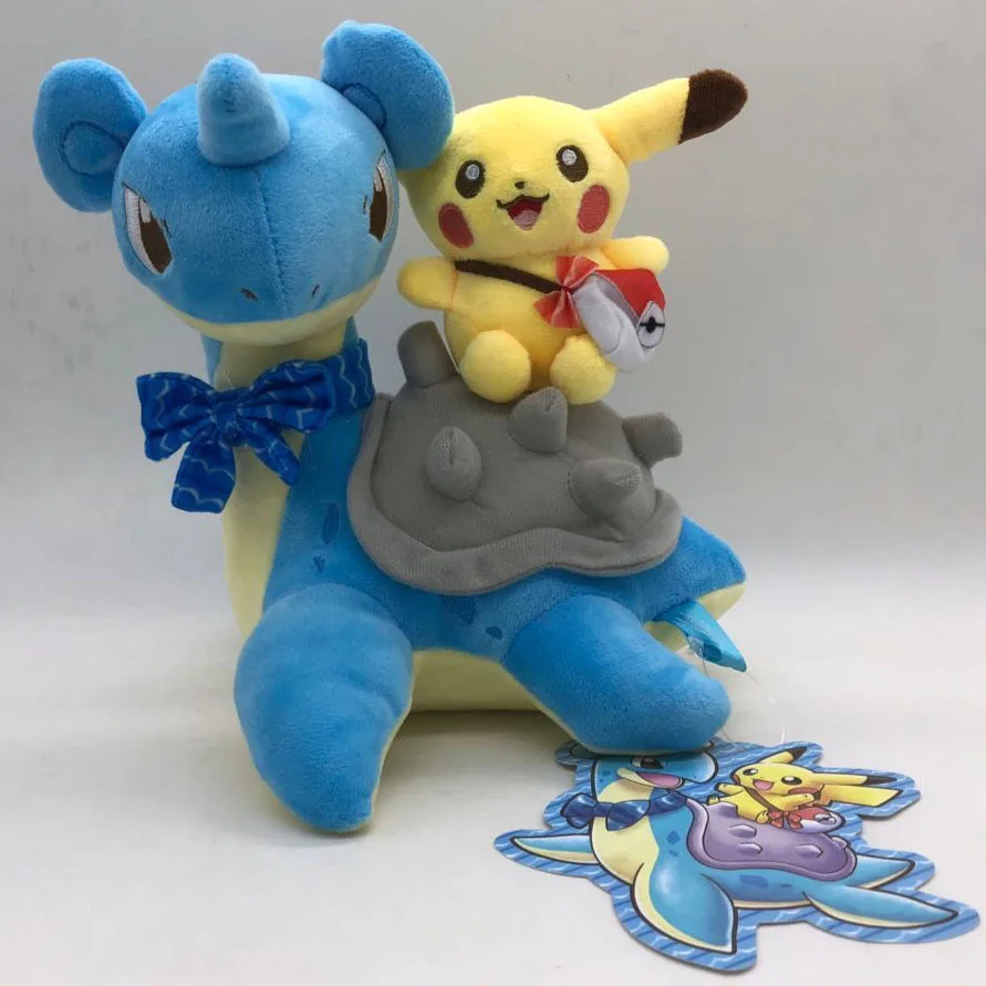 Pokemon plush Lapras pikachued new Detective cartoon movie pet christmas gift kid good quality christmas gift kid
Pokemon plush Lapras pikachued new Detective cartoon movie pet christmas gift kid good quality christmas gift kid