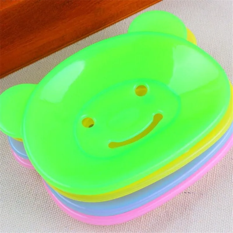 FEIGO 2Pcs Bathroom Soap Dish Lovely Cartoon Bear Soap Case Dish Box Water Drainer Soap Box Plastic Soap Storage Holder F59
FEIGO 2Pcs Bathroom Soap Dish Lovely Cartoon Bear Soap Case Dish Box Water Drainer Soap Box Plastic Soap Storage Holder F59
