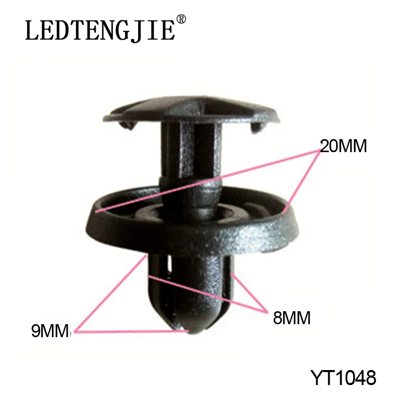 Automotive Fastener Clips for Ford Auto Bumper Rivet Pushing Through-Nail Fixing Clip 100 pcs YT-1048 Auto Repair Parts
Automotive Fastener Clips for Ford Auto Bumper Rivet Pushing Through-Nail Fixing Clip 100 pcs YT-1048 Auto Repair Parts