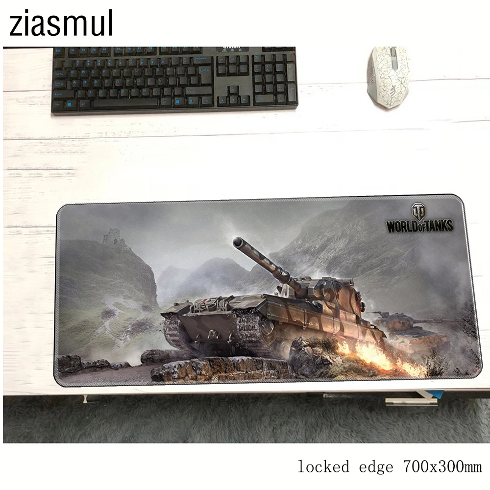 Коврик для мыши World of tanks 700x300 мм коврик notbook компьютерный популярный игровой