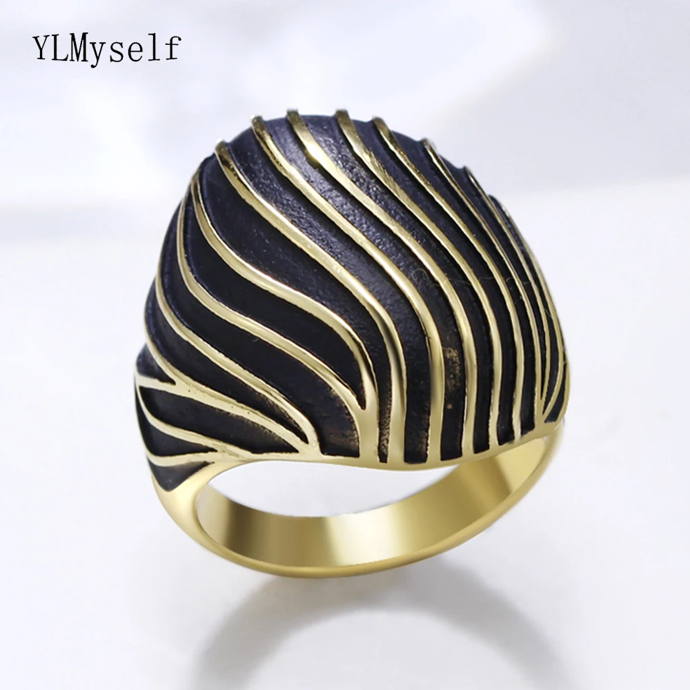 316l Stainless Steel ring for women Jewelry & Accessories Gold-color Zebra crossing black epoxy jewellery Titanium Steel ring
316l Stainless Steel ring for women Jewelry & Accessories Gold-color Zebra crossing black epoxy jewellery Titanium Steel ring