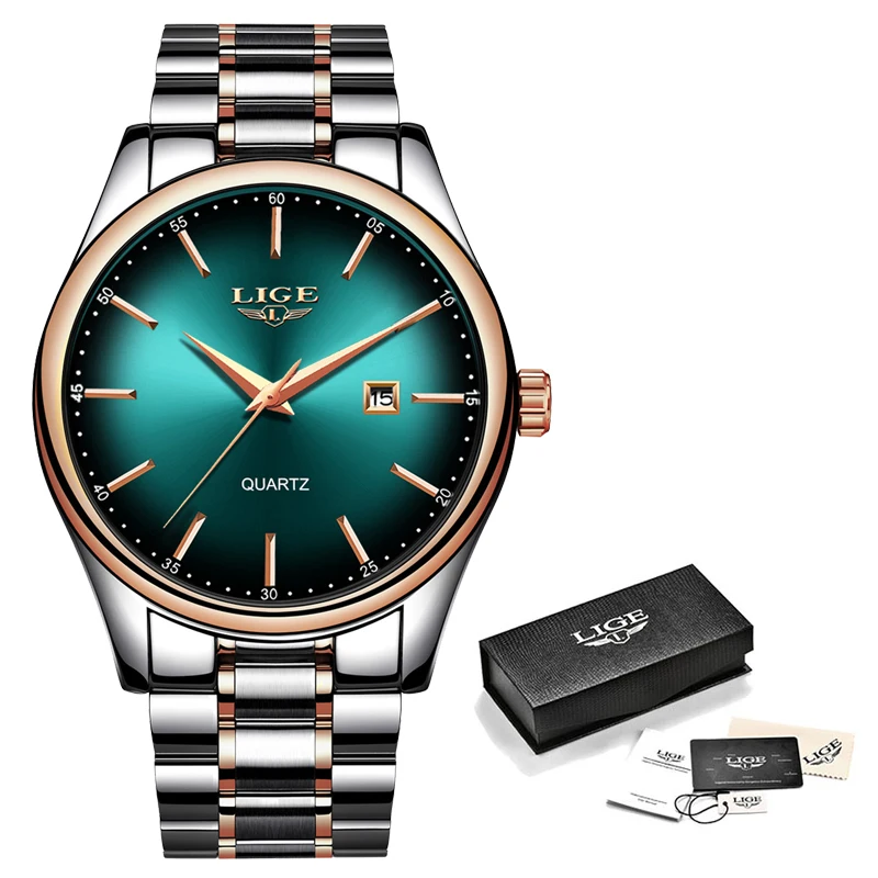 LIGE New Watches Mens Top Brand Fashion Cool Men's Sports Watch Full Steel Waterproof Business Men WristWatch Relogio Masculino
LIGE New Watches Mens Top Brand Fashion Cool Men's Sports Watch Full Steel Waterproof Business Men WristWatch Relogio Masculino