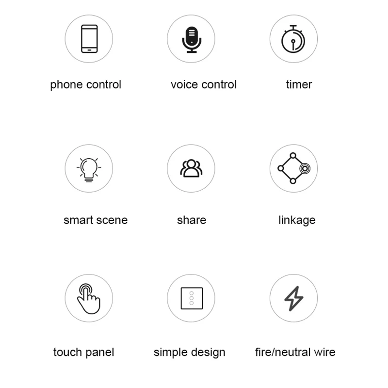 Lonsonho Tuya Wifi Smart Dimmer Switch EU US Touch Panel Light Switch Bulb Dimmer Smart Life App Works With Alexa Google Home
Lonsonho Tuya Wifi Smart Dimmer Switch EU US Touch Panel Light Switch Bulb Dimmer Smart Life App Works With Alexa Google Home