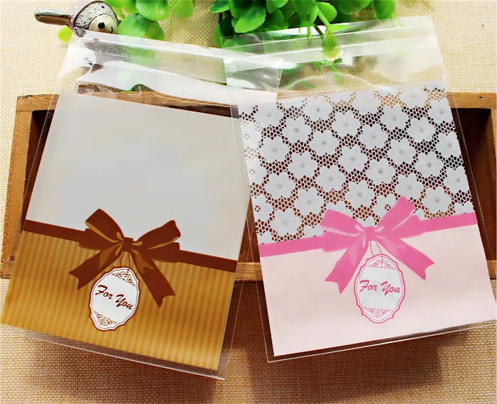 200pcs/lot-10*10cm Pink Brown Mini Flower Lace Bow Gift Packaging Opp Bag Self-adhesive Bags Candy Biscuit Cookies Bags
200pcs/lot-10*10cm Pink Brown Mini Flower Lace Bow Gift Packaging Opp Bag Self-adhesive Bags Candy Biscuit Cookies Bags