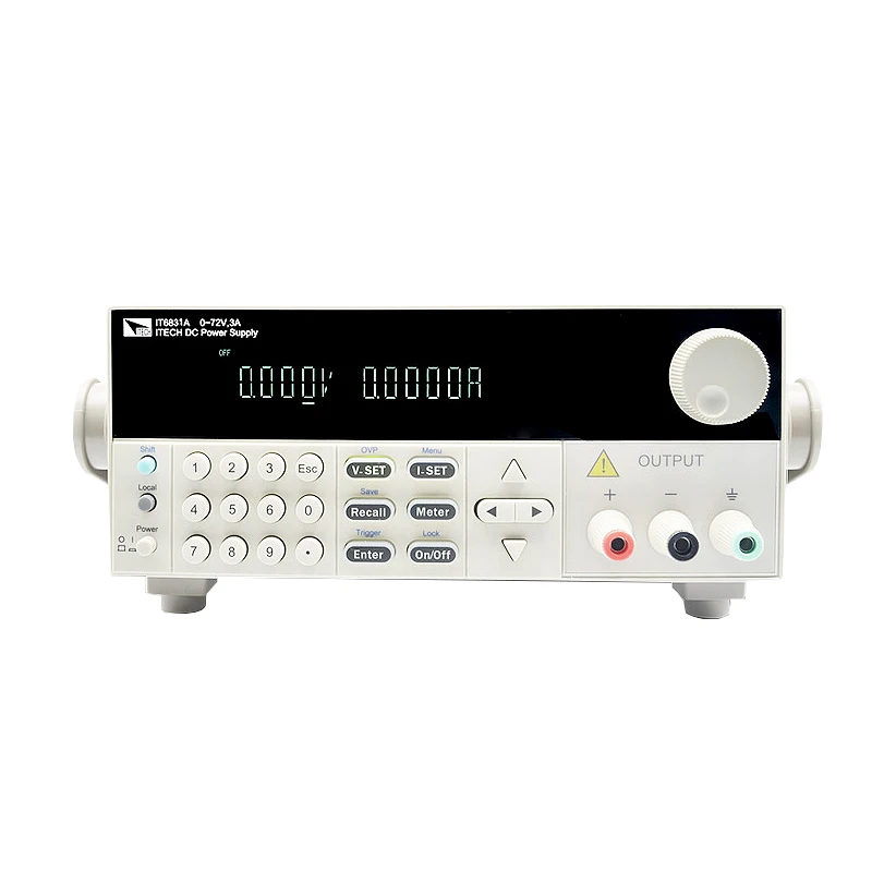 ITECH IT6831A 180W DC источник питания 0-18 V/0-10A (встроенный интерфейс RS232/USB)
ITECH IT6831A 180W DC источник питания 0-18 V/0-10A (встроенный интерфейс RS232/USB)