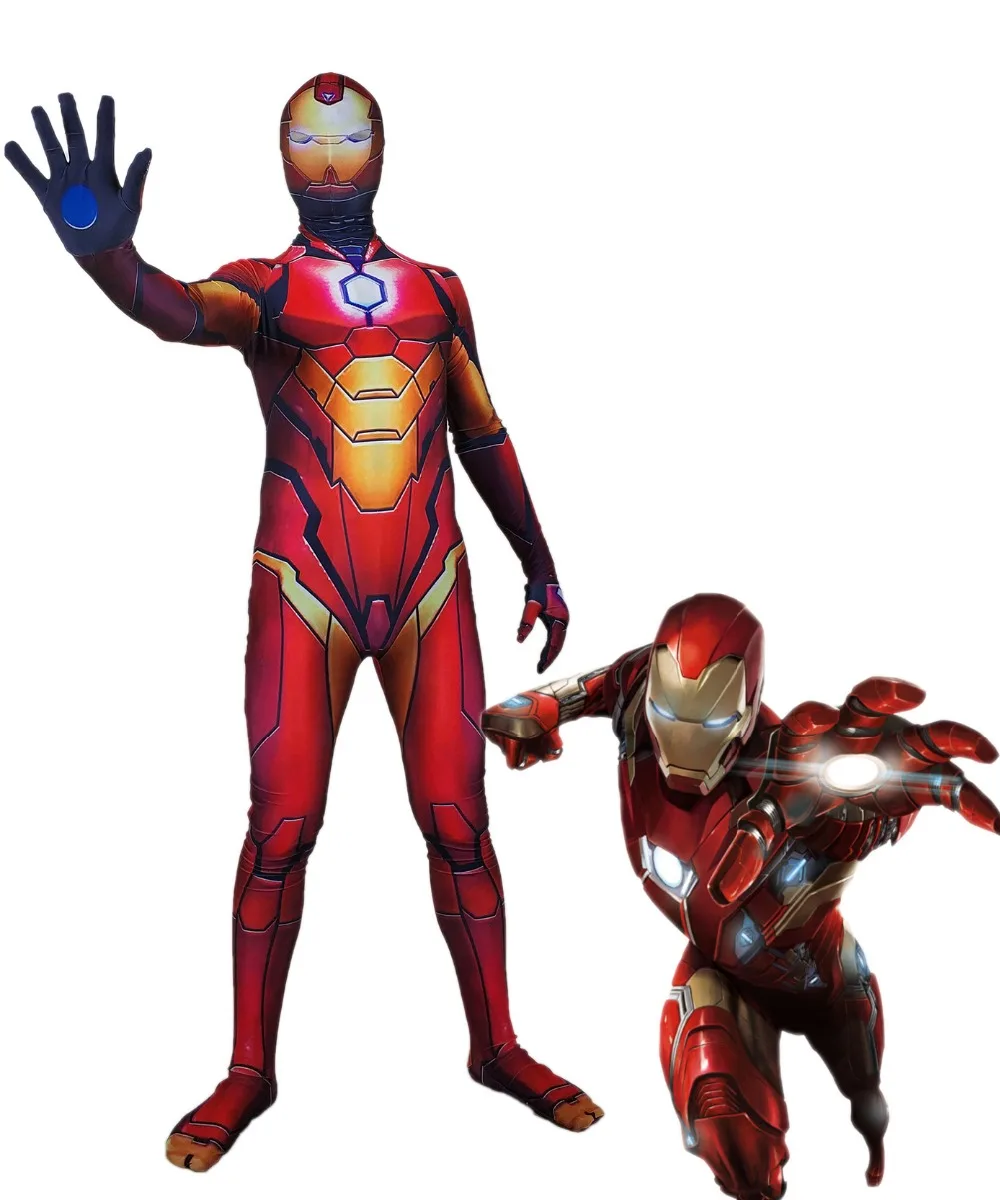 Iron Man costume Cosplay Superhero Costume skin Zentai Bodysuit Halloween Party suit free delivery
Iron Man costume Cosplay Superhero Costume skin Zentai Bodysuit Halloween Party suit free delivery