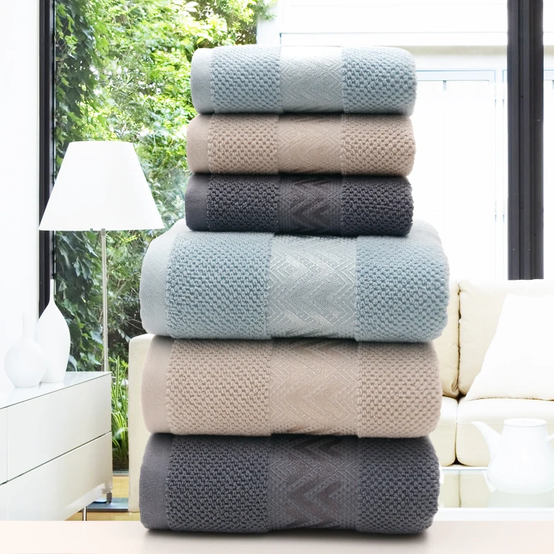 New 3pcs/set Solid Color 100% Cotton Towel Set 1pc Bath Towel For Adults 2pcs Face Hand Towel toallas summer towel set
New 3pcs/set Solid Color 100% Cotton Towel Set 1pc Bath Towel For Adults 2pcs Face Hand Towel toallas summer towel set