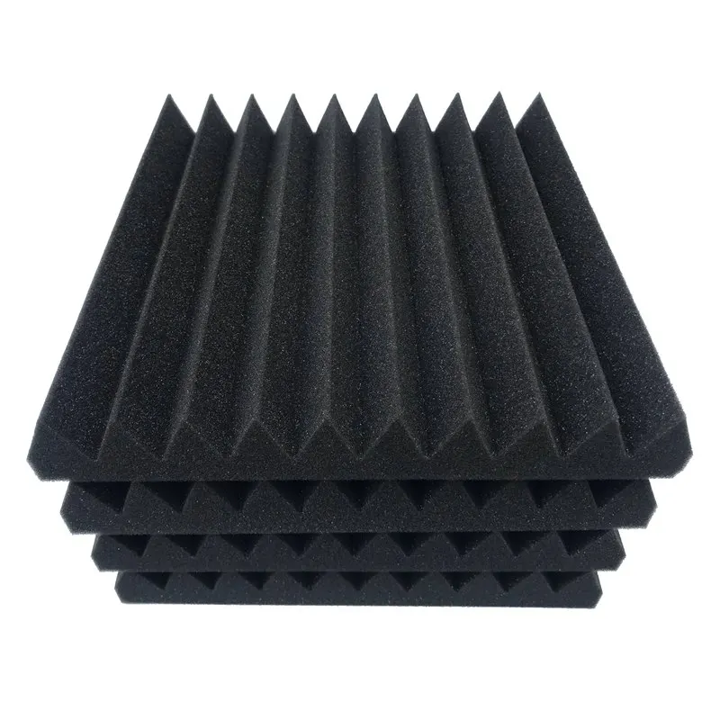 6 Pack 30 X 30 X 5 cm acoustic sound foam studio panels 10 sharp wedges - Remove Noise & Enhance Sound Quality
6 Pack 30 X 30 X 5 cm acoustic sound foam studio panels 10 sharp wedges - Remove Noise & Enhance Sound Quality