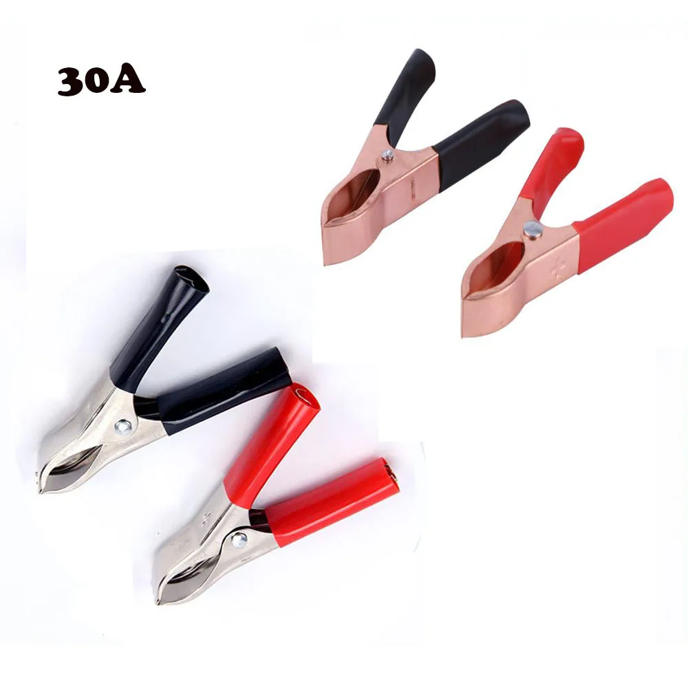 Crocodile Clip 100pcs/lot Crocodile clip 30A Plastic Handle Test Probe Metal Alligator Clips Connector Socket battery Plug
Crocodile Clip 100pcs/lot Crocodile clip 30A Plastic Handle Test Probe Metal Alligator Clips Connector Socket battery Plug