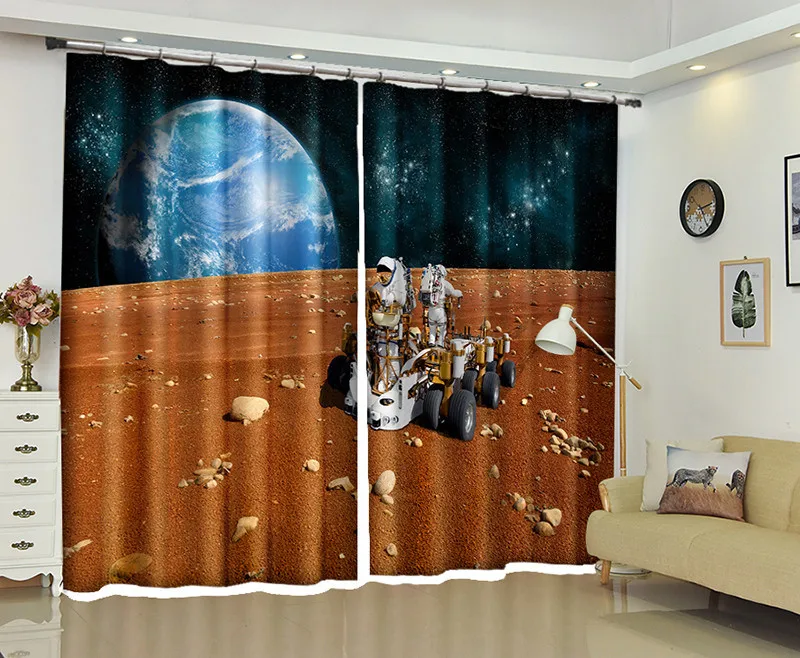 2018 Blackout Curtains Astronauts on Mars 3D Print Window decorate Drapes For Living room Bed room Office Hotel Wall Tapestry
2018 Blackout Curtains Astronauts on Mars 3D Print Window decorate Drapes For Living room Bed room Office Hotel Wall Tapestry