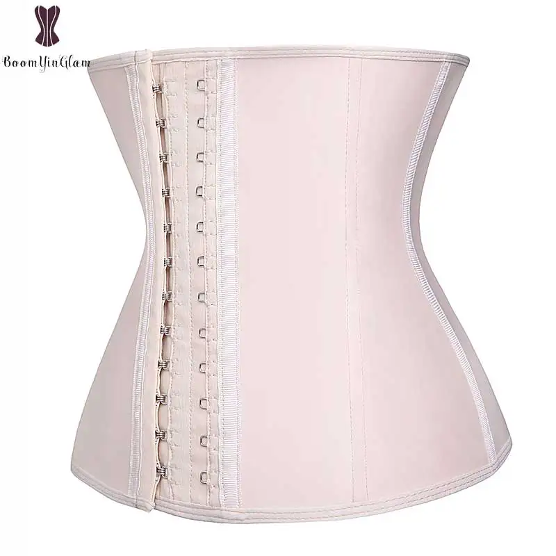 Smooth Latex Waist Trainer Underbust Corset Steel Boned Bustier Solid Waist Cincher Women Daily Wear Waist Slimming Trimmer Hot
Smooth Latex Waist Trainer Underbust Corset Steel Boned Bustier Solid Waist Cincher Women Daily Wear Waist Slimming Trimmer Hot