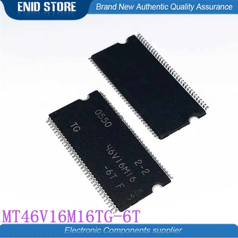 1 шт./лот MT46V16M16TG 6T F 46V16M16 TSOP66 MT46V16M16 46V16M16TG TSOP66|Интегральные схемы| |