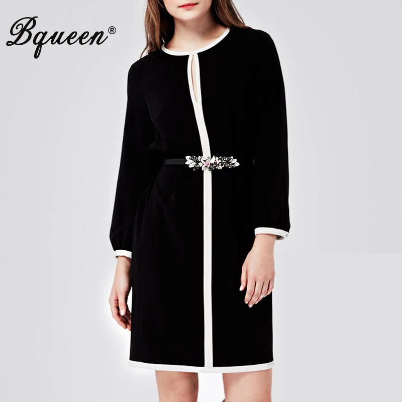 Bqueen 2017 Autumn & Winter New Fashion O-Neck Temperament Slim Long Woolen Dress Women's Basic Coats
Bqueen 2017 Autumn & Winter New Fashion O-Neck Temperament Slim Long Woolen Dress Women's Basic Coats