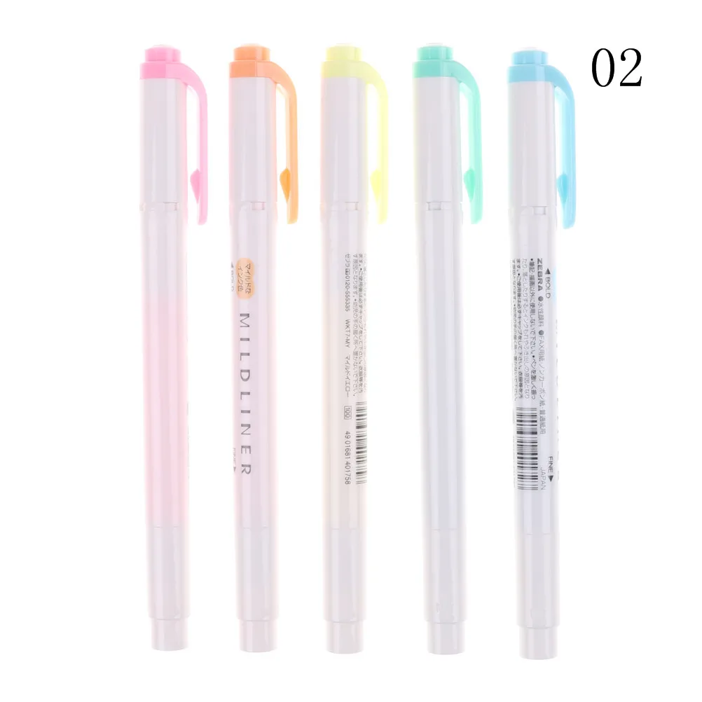 1pcs double headed fluorescent pen hook pen highlighter pen color Mark pen cute Japanese stationery zebra Mild liner
1pcs double headed fluorescent pen hook pen highlighter pen color Mark pen cute Japanese stationery zebra Mild liner