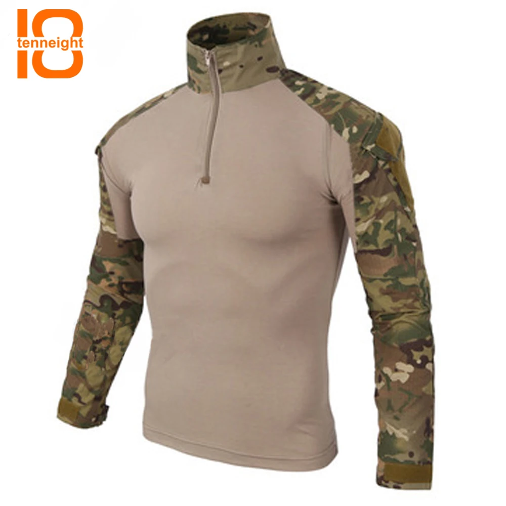 TENNEIGHT Camouflage T-Shirt men Military Combat Tactical T Shirt Long Sleeve quick-drying breathable soldiers hunt T-shirts
TENNEIGHT Camouflage T-Shirt men Military Combat Tactical T Shirt Long Sleeve quick-drying breathable soldiers hunt T-shirts