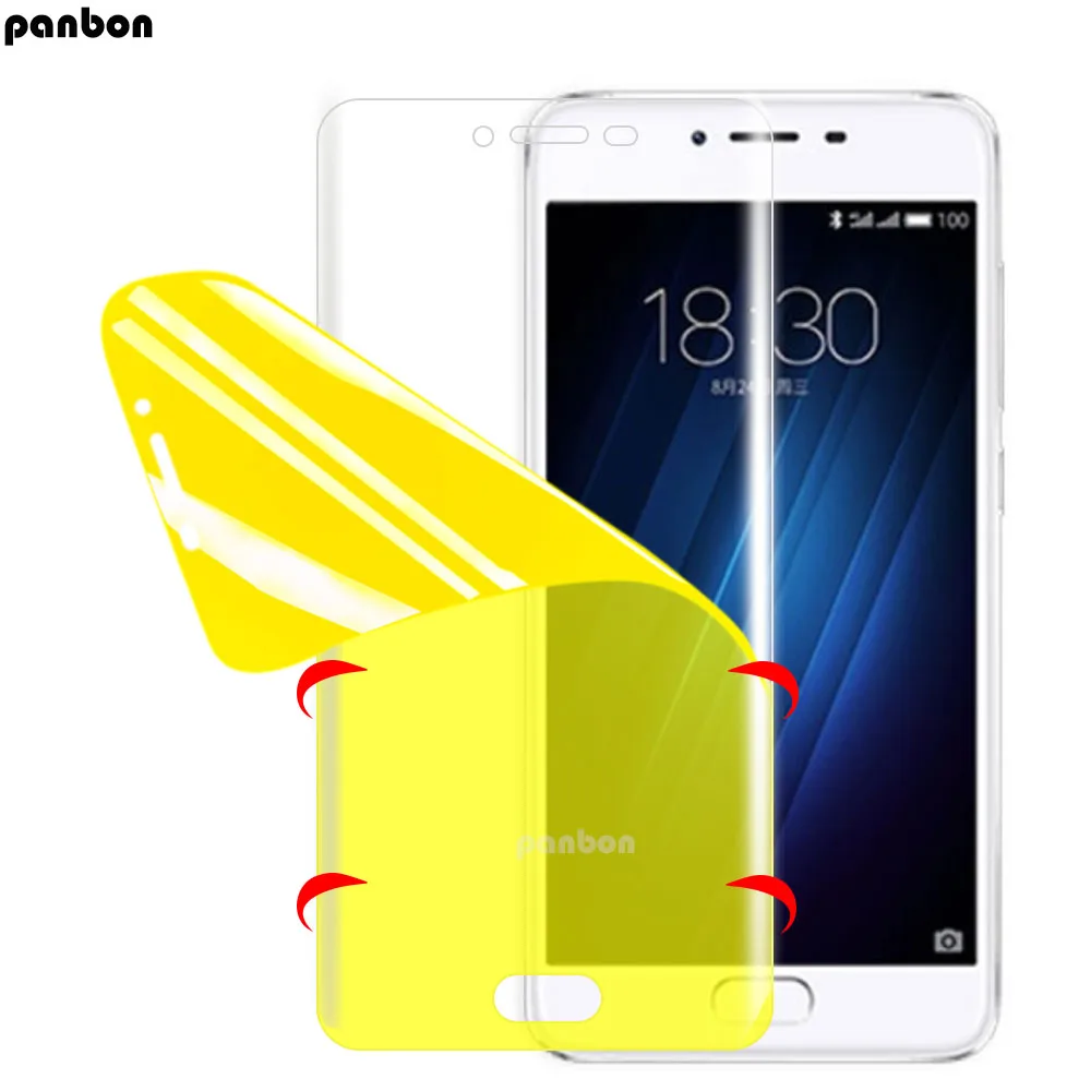 3D мягкая защитная пленка на весь экран для Meizu Pro 7 6 Plus U10 Защитная u20 не