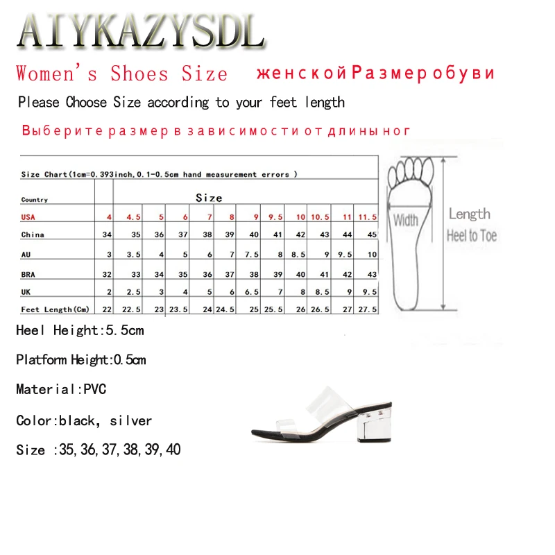 Женские Прозрачные Сандалии AIYKAZYSDL прозрачные пластиковые шлепанцы с открытым