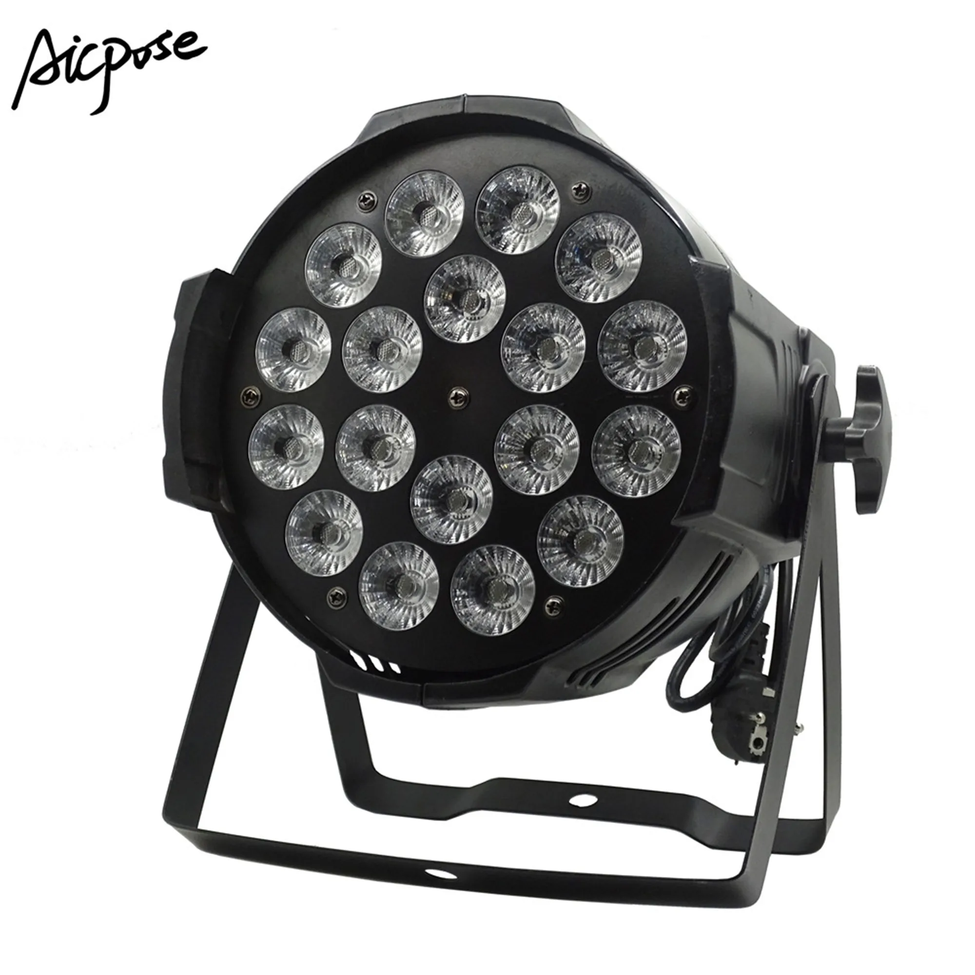 18*12 Вт алюминиевый LED Par 18x12 RGBW 4в1 Can 64 Светодиодный прожектор dj проектор для мытья